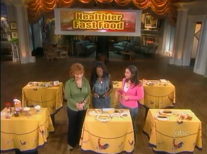 The View · Star Jones: Fast Food Fix
